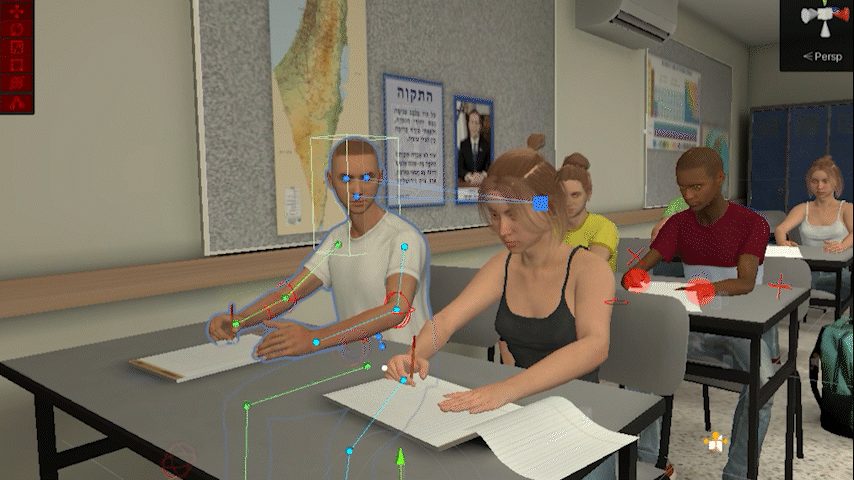 Classroom Management Simulator for teacher training